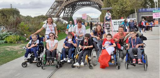 Les jeunes de la SEM école aux Jeux paralympiq ...